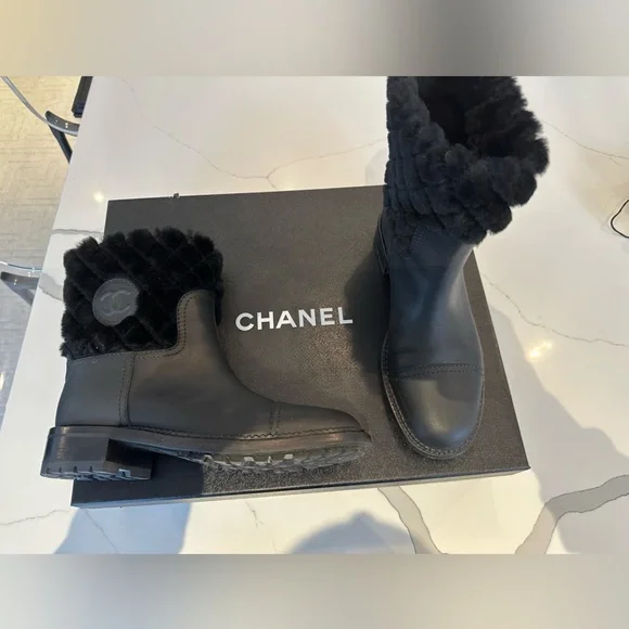 Authentic Chanel Boots - Picture 5 of 6